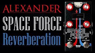 MAS Distro: Alexander Pedals - Space Force // Stereo Multi Mode Reverb