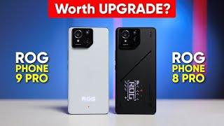 ROG Phone 9 Pro vs ROG Phone 8 Pro: WORTH Upgrading?