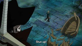 Mihawk is shocked with zoro power (English Sub)