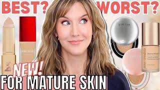 5 Best & Worst NEW Foundations for Mature Skin | Foundation Roundup 2024