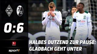 Gladbach - Freiburg 0:6 | Highlights Bundesliga 14. Spieltag | SPORT1