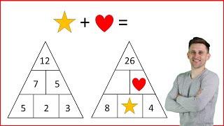 Erkennst du das Muster und findest die Lösung? 90% fail - Mathe Rätsel, Logik