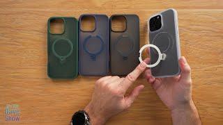 CaseKoo iPhone 16 pro max ring kickstand 360 phone case