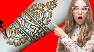  Most Trending Mehndi design On Youtube | Most Viral Henna Design On Youtube | Vrunda Mehndi Art's