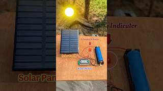 DIY Solar Project | Making Solar Power Battery Change #shorts #solar #schoolproject