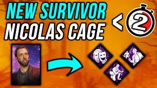 New DBD Survivor "Nicolas Cage" - Explained FAST! [Perk Breakdown, Combos, Ratings, & More]