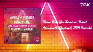 More Than You Know vs Donut (Hardwell Mashup) [TBM Remake]