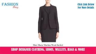  Max Mara Marina Wool Jacket 