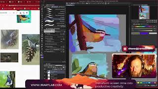 SketchClub JR ART LAB -: Nuthatch