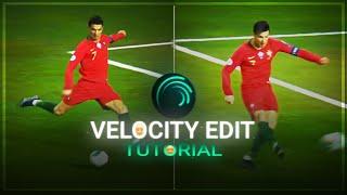 Football velocity edit tutorial on alight motion  #velocity