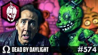 SPRINGTRAP is INSANE! (NEW KILLER) | Dead by Daylight - FIVE NIGHTS PTB (NEW FNAF MAP / MORI!)