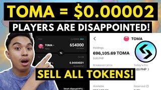 TOMARKET LISTING! PLAYERS ARE DISAPPOINTED! TOMA = $0.00002 SELL ALL YOUR TOMA TOKENS NOW!