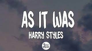 Harry Styles - As It Was (Lyrics)