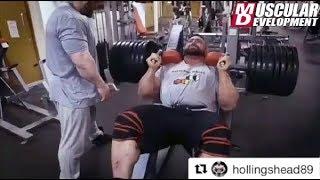 Luke Sandoe & James Hollingshead – mega heavy leg training