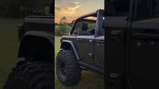 Modified Black Monster  | Jeep Wrangler Rubicon  #jeep #jeeplife #jeepnation #rubicon #jeepswag