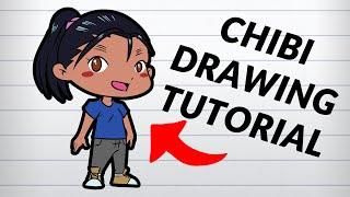 How to Draw a Cute Chibi Character in 5 Minutes