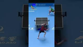 Best match point of ITTF World Cup 2025 ! Hugo is the best !
