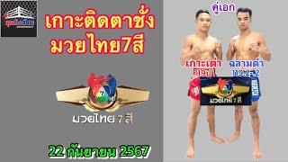 เกาะติดตาชั่ง-ชอบหลังชั่ง มวยไทย7สี-มวยดีวิถีไทย วันอาทิตย์ 22 กันยายน2567 #เกาะติดตาชั่ง #ทีเด็ดมวย