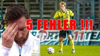 Die 5 GRÖßTEN FEHLER IM FUSSBALL DIE VIELE VON EUCH IMMER NOCH MACHEN