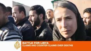 Libyan regime claims civilian deaths