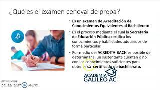 ESTRUCTURA DEL CENEVAL acuerdo 286 ACREDITA BACH