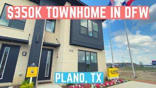 $350k CB JENI Townhome Tour in Plano, TX