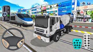 New TATA Novus Cement Truck vs Bullet Train - 3D Driving Class Simulation - best android gameplay