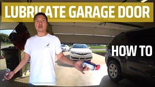 How to Lubricate (Grease) a Garage Door