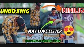 UNBOXING MAY KASAMA PANG LETTER PARA SA PB TEAM