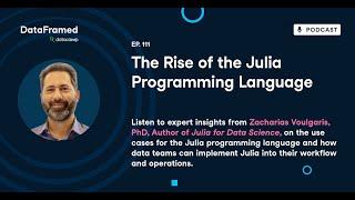 #111 The Rise of the Julia Programming Language( with Zacharias Voulgaris)