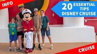 20 Disney Cruise Tips and Tricks 2025 -  For First Timers