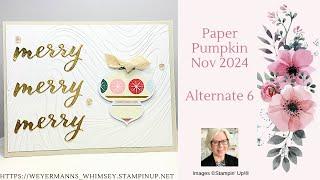 Paper Pumpkin Nov 2024 Alternative 6 Stampin’ Up!