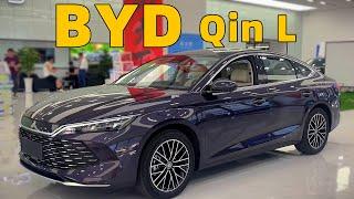 BYD Qin L Details, 2L 100km Fuel Consumption, Equipped with 5th Generation DM-i Hybrid Technology