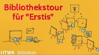 Neu an der HTWK? Eine virtuelle Tour durch die Bibliothek heißt alle willkommen