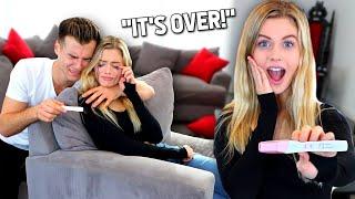 Telling My BOYFRIEND I'm Pregnant Prank! (Emotional)