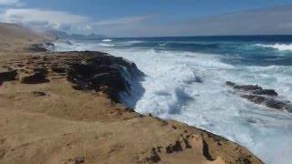 Waves near Agua Liques, El Jable, Fuerteventura (09.01.16)