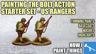 From Basics to Finished: Painting Your First WWII US Rangers [How I Paint Things]