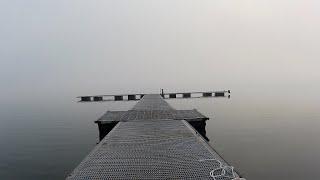 Foggy Morning Fishing for Sculpin in Passamaquoddy Bay, Maine