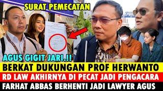 Dukung Teh Novi Herwanto Minta Copot RD Law Jadi Pengacara, Farhat Abbas Berhenti Jd Lawyer Mas Agus