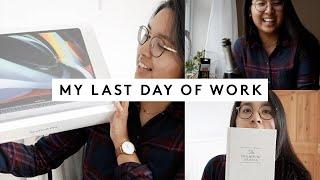 My Last Day Of Work | Vlog