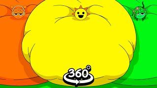 SUPER MEGA BIG Pumped Up Sprunki All in 360° VR