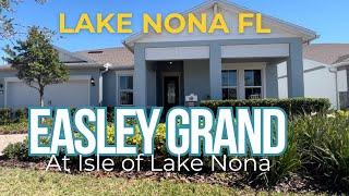 Orlando Fl Construction Home  | Tour The Easley Grand Isle Of Lake Nona