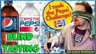 CRYSTAL PEPSI - Blind Tasting - Pepsi Challenge - The Candle Enthusiast