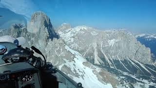 Soaring the Dolomites