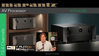 New Marantz AV 20 AV Processor Overview