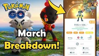 MARCH 2025 EVENT BREAKDOWN in Pokémon GO!