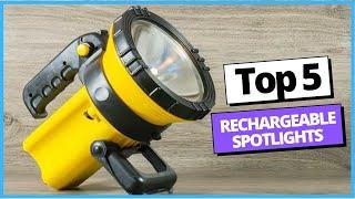 Best Rechargeable Spotlight 2021 - LONG LIGHTING DISTANCE