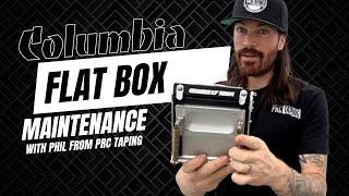 Columbia Flat Box Maintenance and Care with Phil from PRC TAPING | Drywall Tools