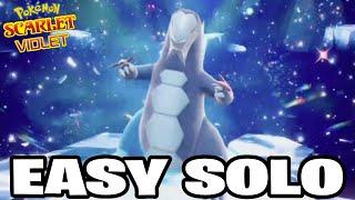 EASY SOLO! How to DESTROY 7 Star Raid Baxcalibur in Pokemon Scarlet & Violet!