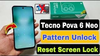 Tecno Pova 6 Neo Hard Reset | Tecno (KL8) Pattern Unlock Without Pc |